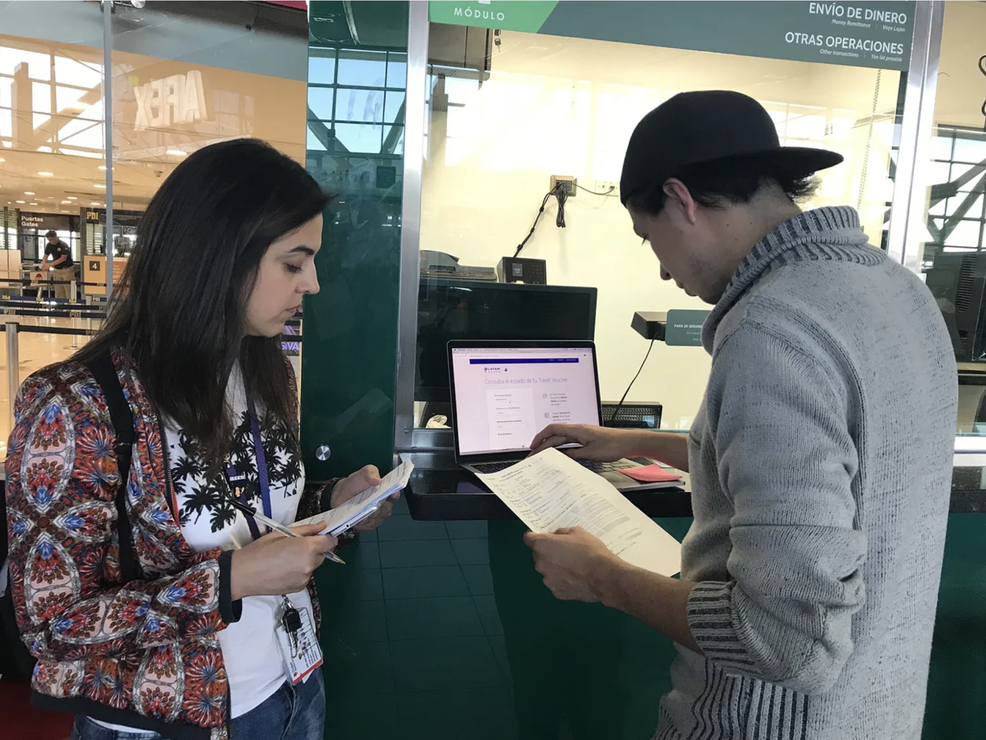 Complete journey map — from airport contingency to bank transfer